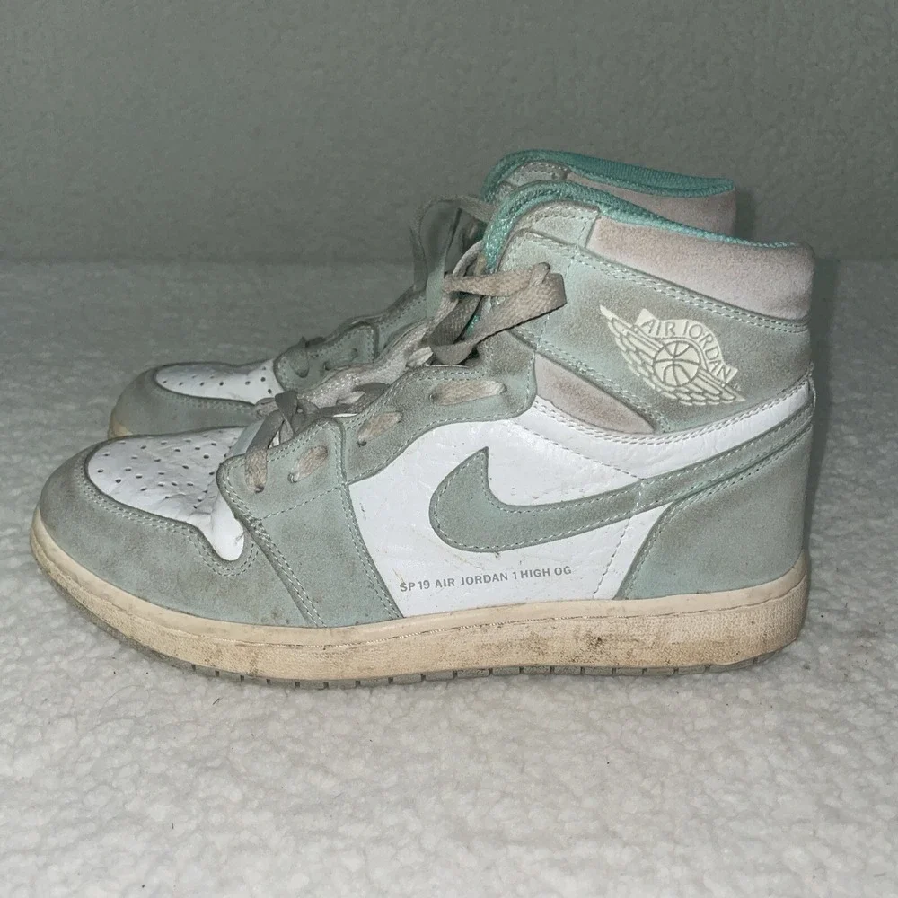Air Jordan 1‎ Retro High OG Turbo Green 555088-311 2019 Men's Size 8